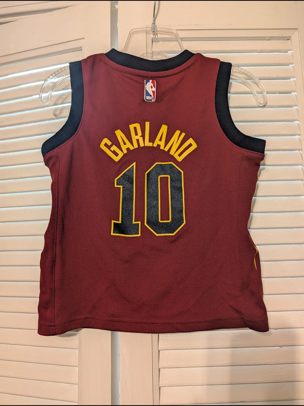 Nike Cleveland Kids' Toddler #10 Garland Basketball Jersey - Size M